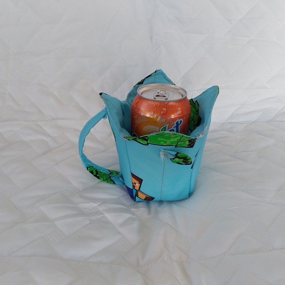 Ice Cream Pint, Coffee Cup & Beverage Cozy, With A Hoop For A Spoon - Picture 9 of 9
